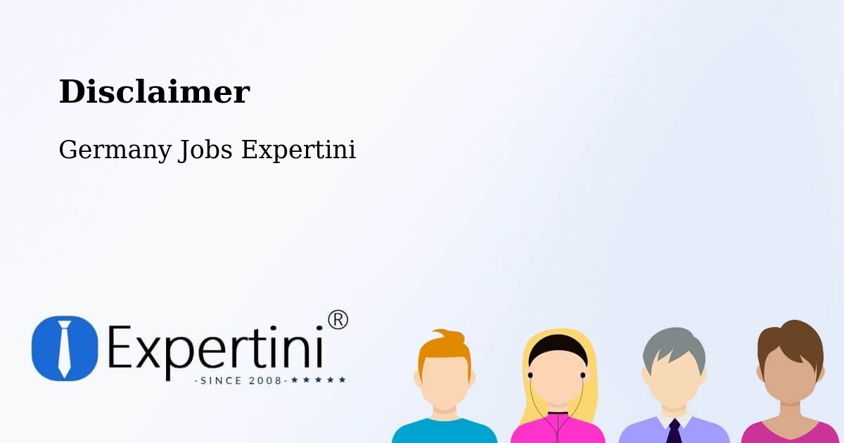 Disclaimer – Barsbüttel - Germany Jobs Expertini