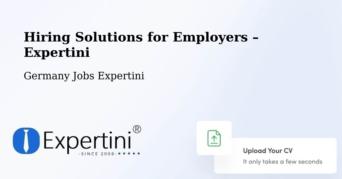 Hiring Solutions for Employers in Barsbüttel - Barsbüttel, Germany Jobs Expertini