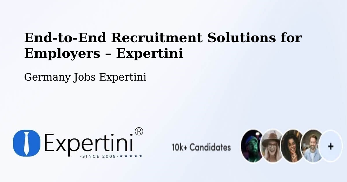 Recruitment Solutions for Employers – Barsbüttel - Barsbüttel, Germany Jobs Expertini